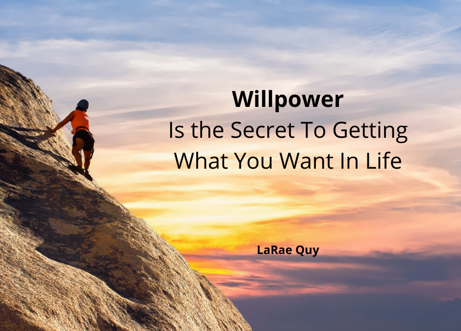 Willpower Is The Secret To Getting What You Want In Life